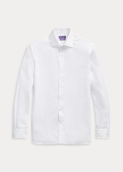 Ralph Lauren Poplin Skjorter Herre Danmark (XZPCG6382)